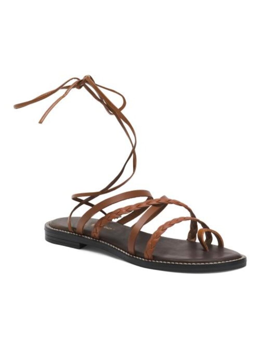 OROSCURO Made In Italy Leather Multislide Sandals